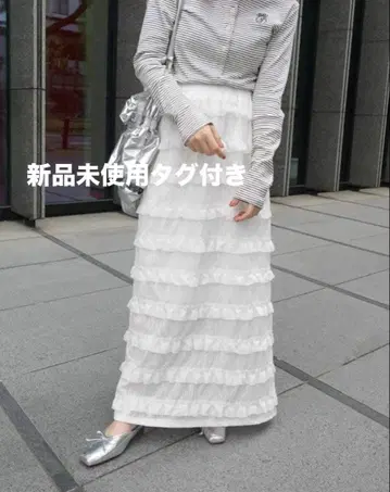 jumelle 컷 내로우 스커트