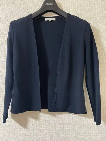 에포카 7부 소매 가디건 40