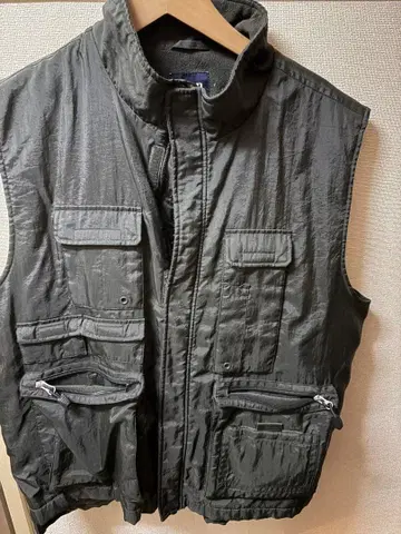 GAP 다크 그린 집업 베스트 낚시용 조끼