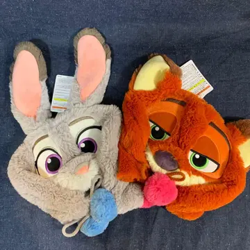 주토피아 주디 & 닉 팬캡 세트