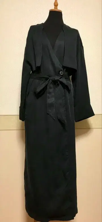 BAYFLOW 텐셀 라이트 코트 블랙