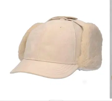 에크루 플라이트 캡 귀도리 포함 57.5cm