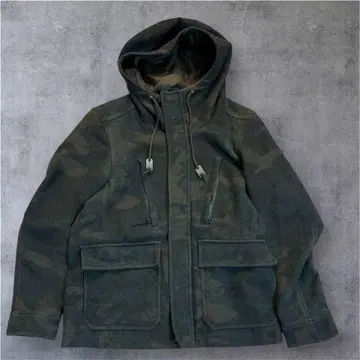 GLOBAL WORK 카모플라쥬 마운틴 후드티 L 카모플라쥬 y2k