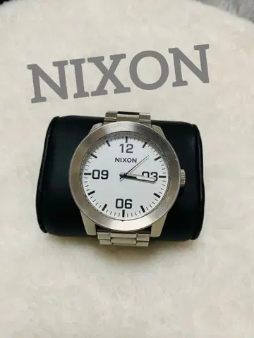 Nixon 손목시계 프라이빗 the private 실버