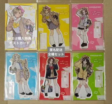 걸즈 밴드 클라이 헤이세이 갸루 아크릴 스탠드 컴플리트 전종 세트