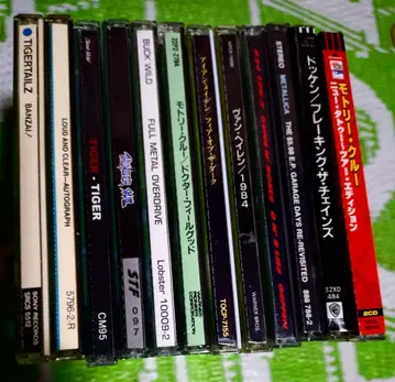 헤비메탈 LA메탈 중고 CD 묶음 판매 12장