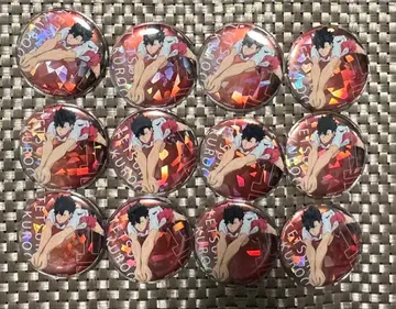 하이큐 쿠로오 테츠로 홀로 캔뱃지 12개