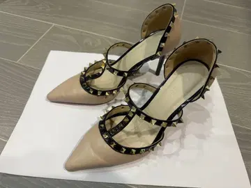 RESEXXY 리젝시 스터드 핑힐 펌프스