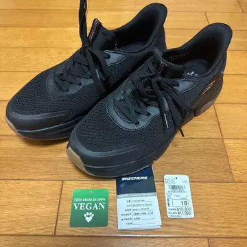 SKECHERS 블랙 스니커즈 27.0cm