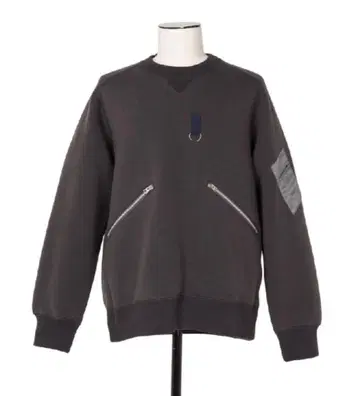 23AW sacai Sponge Sweat Pullover 사카이