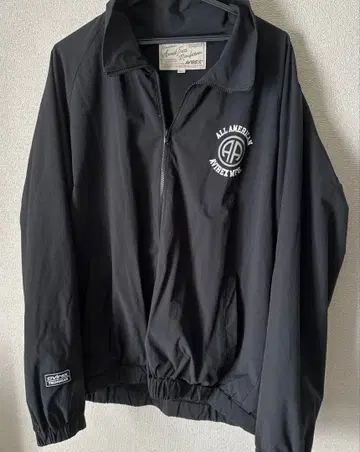 AVIREX 블랙 점퍼 2XL