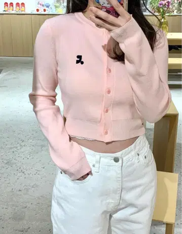 rest recreation 니트 스웨터 핑크