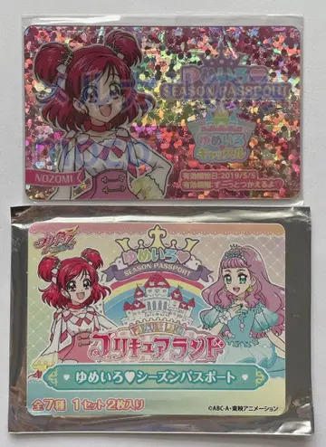 유메하라 노조미 프리큐어랜드 여권