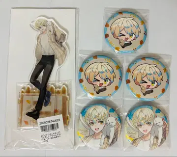 니지산지 마네키네코 추일화 히바 마나 아크릴 스탠드 캔뱃지