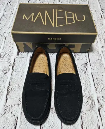 마나부 블랙 로퍼 거의 미사용