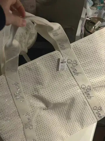 VICTORIA'S SECRET 반짝반짝 토트백