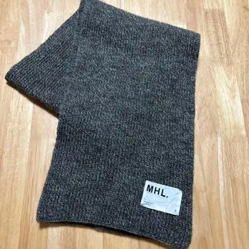 MHL. 울 니트 머플러