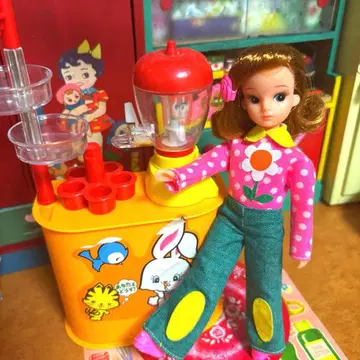 리카짱 인형 파라세트 쇼와 레트로 레트로 팝 맛있는! 드링크