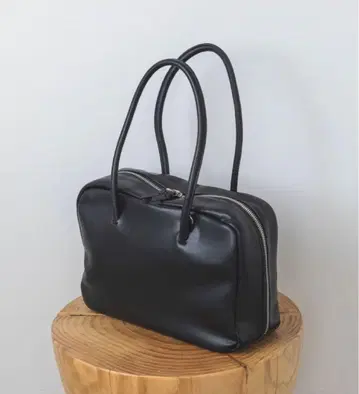 [] 택 포함 미사용 소프트 보스턴 백 블랙