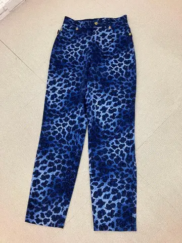 (K11692) ESCADA 에스카다 팬츠 레오파드 레오파드 무늬 애니멀