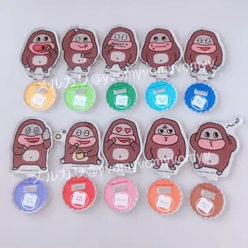 사쿠야마 초코지로 복권 E상 아크릴 스탠드 컴프 세트 초코지로 로손