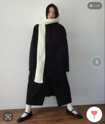 fekete 오버핏 롱 스텐카라 코트 블랙