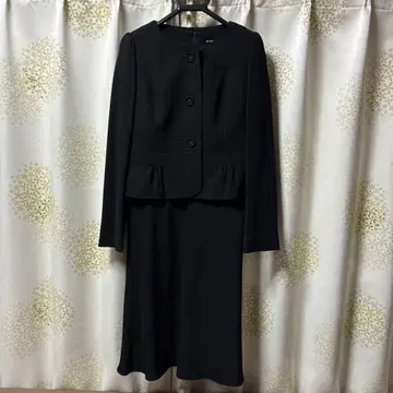 새상품급 블랙 포멀 원피스 셋업 9호