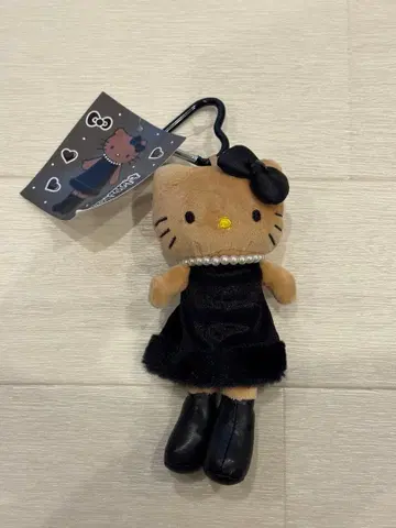 헬로키티 GOGO 갸루 일광화상 키티 스타일업 마스코트 블랙