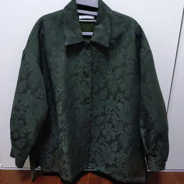 자카드 블루종 B&Y