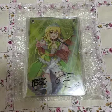 아이돌 마스터 호시이 미키 NEI 아크릴 섀도우 박스 NEVER END