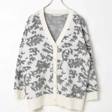 PAGEBOY 3D 플라워 자카드 가디건