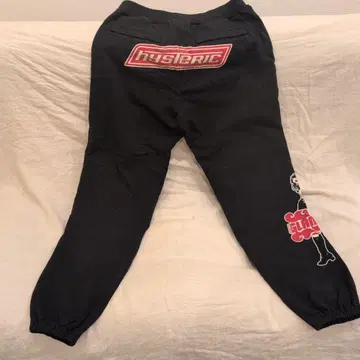 Hysteric Glamour 블랙 조거 팬츠