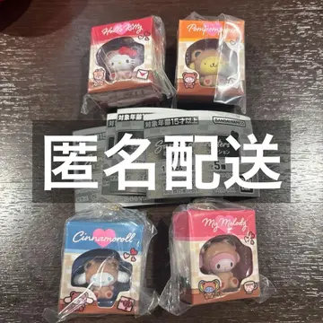 산리오 미니어처 패키지 컬렉션 세미 컴프 4종 세트