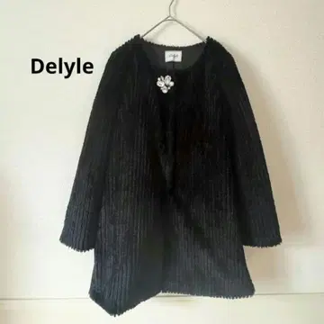 데이라이루 누아르 노카라 코트 아우터 블랙 비쥬 블랙