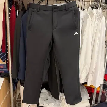 아디다스 골프웨어 종이상자 니트 조거 팬츠