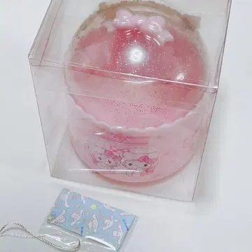 산리오 mikko 콜라보 화장품 박스 코튼 박스 캐니스터