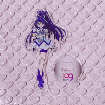 큐어 아쿠아 아크릴 스탠드 출장점 SHIBUYA109 시부야점 한정판