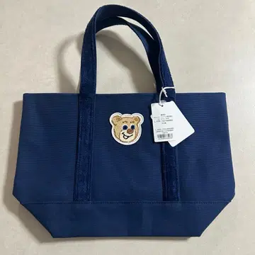 러브러리 바이 페이 올드 테디 와펜 토트백 네이비