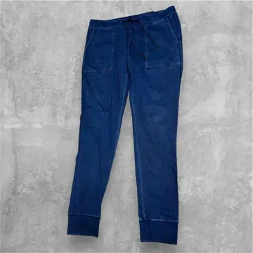 다크 블루 스웨트 팬츠