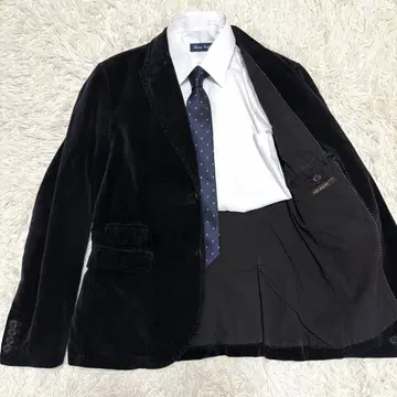 닐바렛 테일러드 자켓 벨로아 블랙