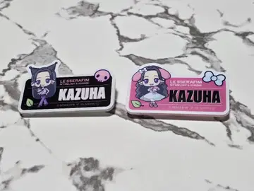 르세라핌 아크릴 네임 배지 카즈하 멜로크로