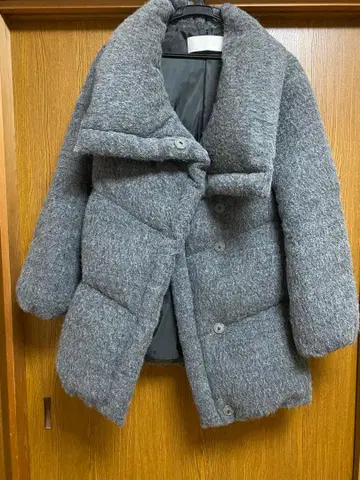 BLACK BY MOUSSY 알파카 다운 자켓 M 사이즈