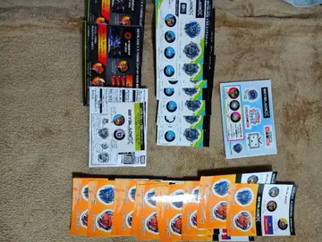 베이블레이드 x 스티커 카츠시카구 콜라보도 베이블레이드