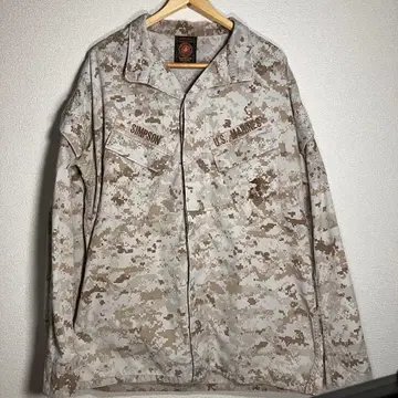미군 실물 USMC 데저트 디지털 컴뱃 자켓 M-L