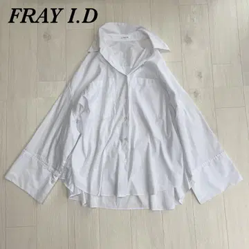 FRAY I.D [ 정가 2만 *. ] 와이드 슬리브 박스 셔츠