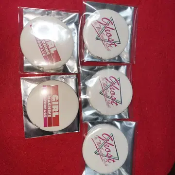 밀키 서브웨이 치하루 마키나 의류 패턴 캔뱃지 밀서브 캔뱃지 5개