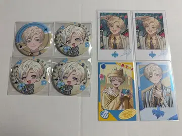 니지산지 히바치 마나 2주년 캔뱃지 폴라로이드