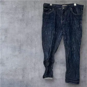 익명 배송 슬림 보이프렌드 테이퍼드 데님 30인치 심플