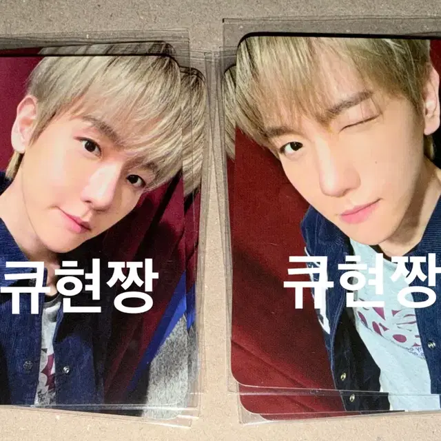 (현물) 엑소 백현 미니 5집 앨범 미공포 미개봉 포카 위드뮤