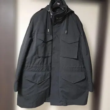 새상품급 [RERACS] 모즈 코트 Edition 별주 블랙 2024AW